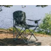 Outwell Catamarca XL sulankstoma kempingo kėdė 150 kg juoda/pilka
