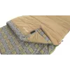Outwell Commodore miegmaišis 225 x 85 cm 9/5/-8 °C su atskira pagalve, 2 krypčių automatinio užrakinimo L formos užtrauktuku