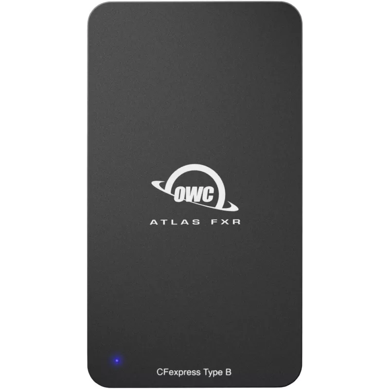 OWC Atlas FXR CFexpress Thunderbolt 3 kortelių skaitytuvas – juodas OWCTB3CFXRDR