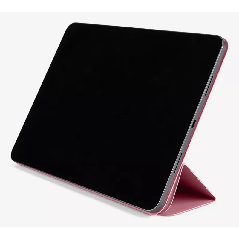 P. BookCover dėklas, skirtas iPad 11/10.9, senos rožinės spalvos – aplanko tipo su laikikliu pieštukui, automatinis įjungimas/išjungimas
