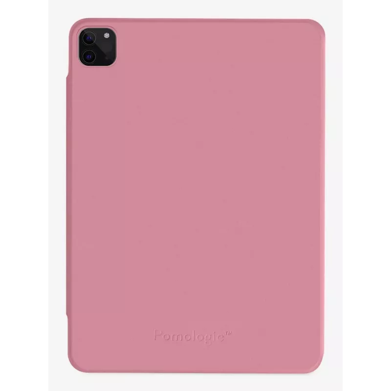 P. BookCover dėklas, skirtas iPad 11/10.9, senos rožinės spalvos – aplanko tipo su laikikliu pieštukui, automatinis įjungimas/išjungimas