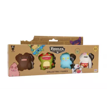 P.M.I. KIDS WORLD FUGGLER S2 FIGURES - 4 PAKUOTĖ (ASORTIMENTAS)