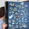 Paladone AstroBot šaldytuvo magnetai - 34 vnt. magnetų rinkinys, 3 lakštai, kosminio roboto dizainas