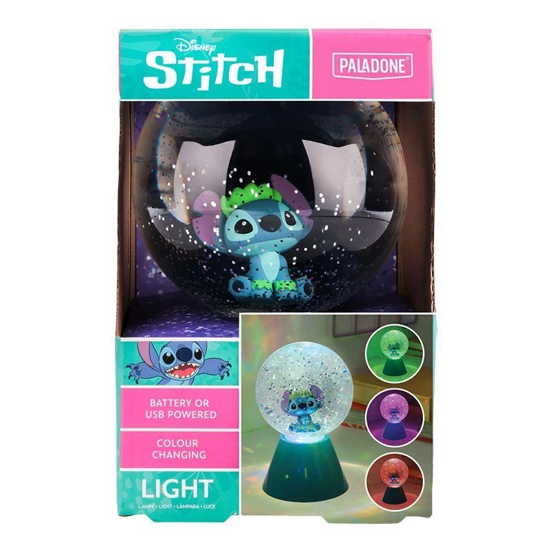 Paladone Disney Stitch LED blizgučių rutulys