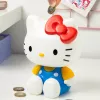 Paladone Hello Kitty Shaped Money Box - Keraminė taupyklė, oficialus Sanrio produktas, balta/rožinė/juoda, 13,5 x 13,5 x 16,5 cm