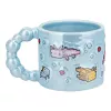Paladone Minecraft Axolotl Bubble Shaped Mug - 325 ml Keraminis Rožinis