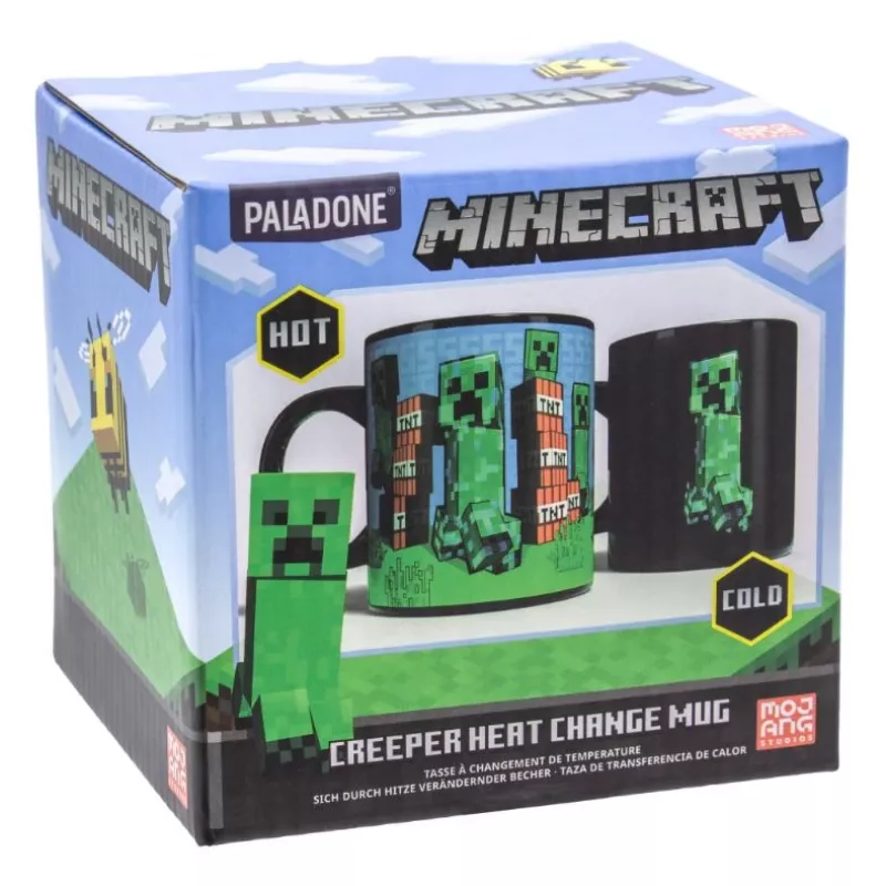 Paladone Minecraft Creeper Heat Change Mug