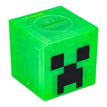 Paladone Minecraft Creeper Maze Safe V2 – Electronic Puzzle Money Box with Creeper Sound Effects
