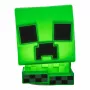 Paladone Minecraft Creeper SquishyGlo Silikoninis Šviestuvas Įkraunamas – Pripgęstantis Žalias LED Naktinis Šviestuvas su 3 Ryškumo Lygiais ir Micro USB Įkrovimu