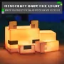 Paladone Minecraft Fox Light - oficiali LED ikonų lemputė