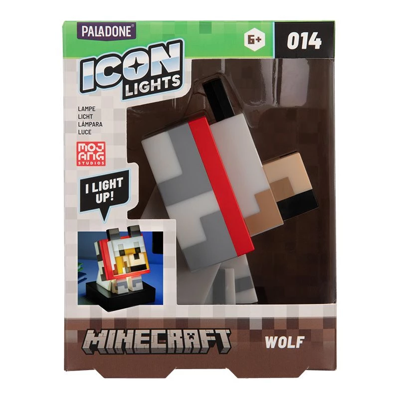 Paladone Minecraft vilko ikonos šviestuvas