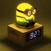 Paladone Minions Icon žadintuvas - skaitmeninis LED, maitinamas USB, snaudimo funkcija