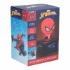 Paladone Spider-Man Icon žadintuvas - skaitmeninis LED, raudonas/juodas