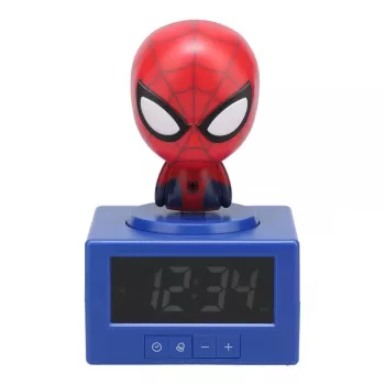 Paladone Spider-Man Icon žadintuvas - skaitmeninis LED, raudonas/juodas