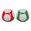 Paladone Super Mario Mushroom druskos ir pipirų indelis (raudonas Super Mushroom ir žalias 1-Up Mushroom)