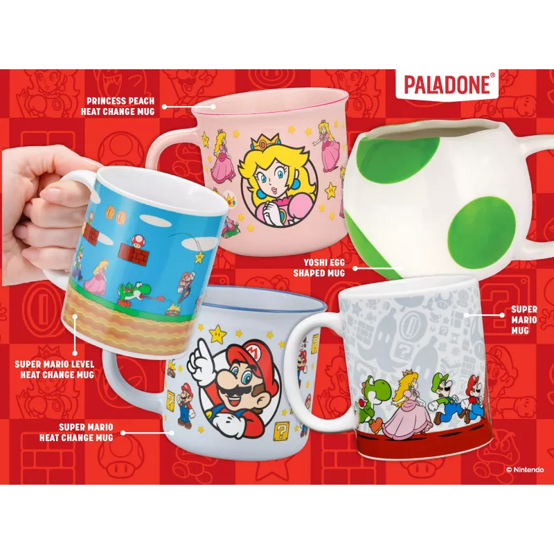 Paladone Yoshi kiaušinio formos puodelis