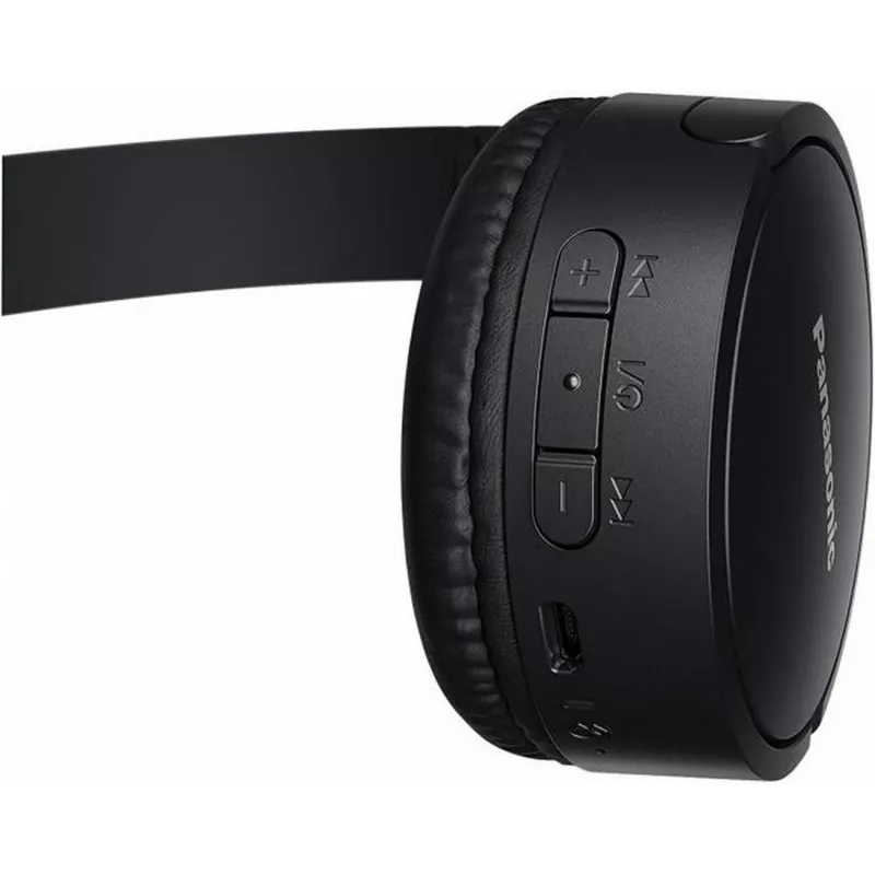 Panasonic RB-HF420BE-K belaidės ausinės ant ausų su mikrofonu, Bluetooth 5.0, 50 h baterija, juodos spalvos