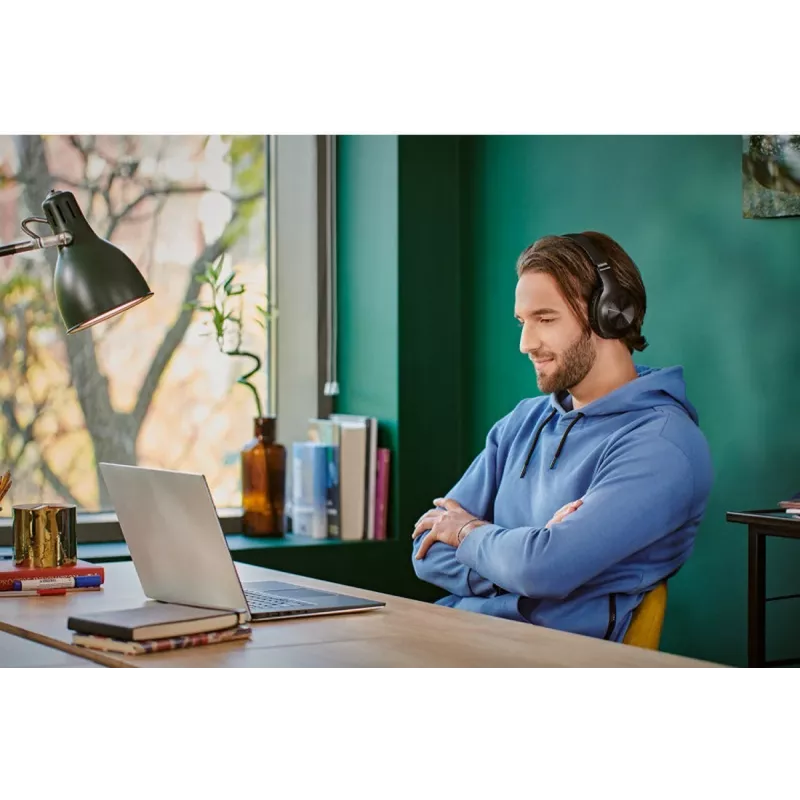 Panasonic RB-HX220BDEK ant ausų Bluetooth ausinės, juodos