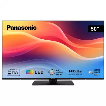 Panasonic TB-50W61A 50 inch 4K LED Smart TV su TiVo, Dolby Vision, Dolby Atmos, juoda