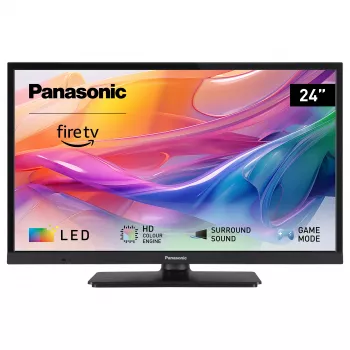 Panasonic TV-24S50AEZC 61 cm (24 coliai) HD Ready LED Fire TV išmanusis televizorius su žaidimų režimu, juodas