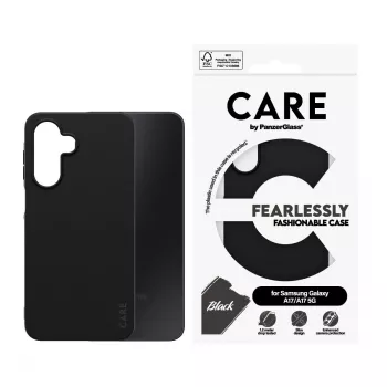 PanzerGlass CARE TPU Case Black, skirtas Samsung Galaxy A17 / A17 5G