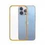 PanzerGlass ClearCase, skirta Apple iPhone 13 Pro, Tangerine – atsparus pageltimui, MagSafe, MIL-STD-810H smūgių apsauga
