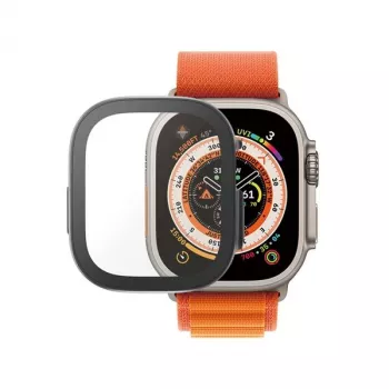 PanzerGlass Full Body Screen Protector, skirtas Apple Watch Ultra / Ultra 2 (49 mm) – juodas