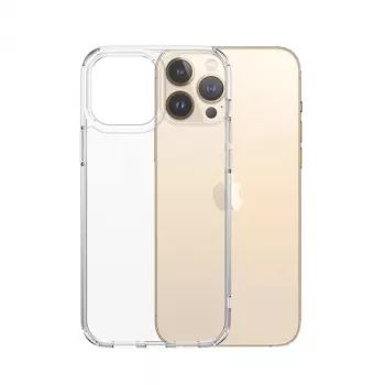 PanzerGlass HardCase, skirtas Apple iPhone 13 Pro Max - skaidrus antibakterinis apsauginis dėklas su D3O Bio