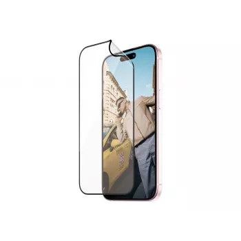 PanzerGlass MATRIX ekrano apsauga su D3O, skirta iPhone 15 | Ultra-Wide Fit su AlignerKit