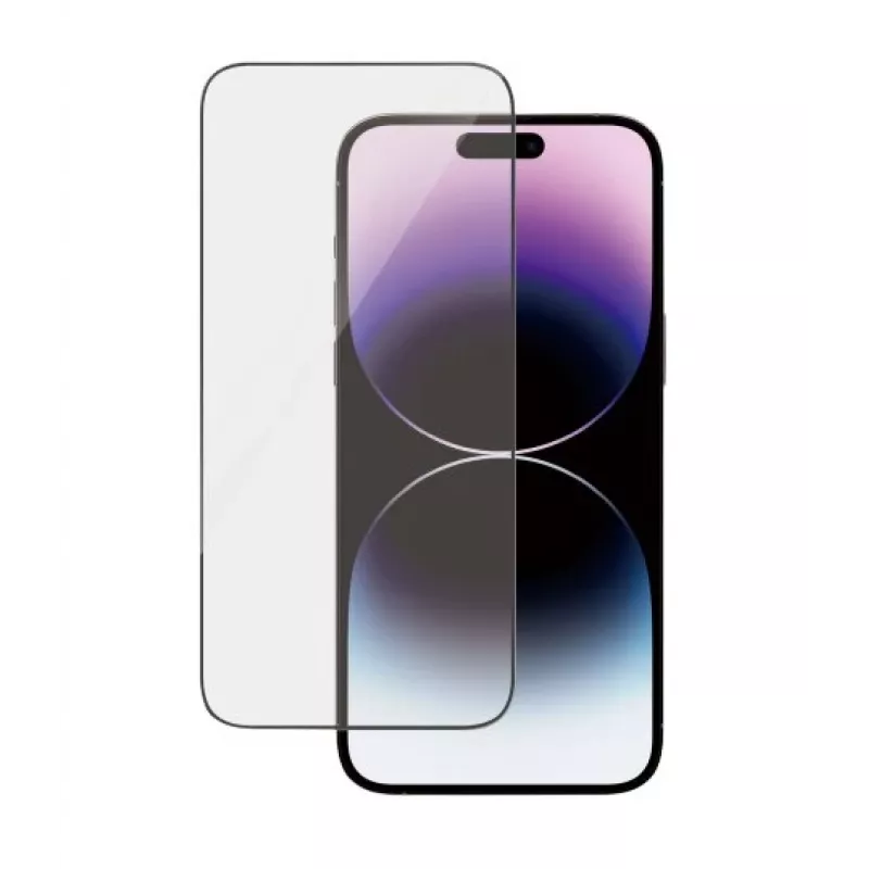 PanzerGlass Ultra-Wide Fit Screen Protector, skirtas Apple iPhone 14 Pro Max (6,7 colio) – Grūdintas stiklas, Antibakterinis, 9H, Įskaičiuotas Easy Aligner