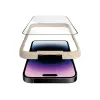 PanzerGlass Ultra-Wide Fit Screen Protector, skirtas Apple iPhone 14 Pro Max (6,7 colio) – Grūdintas stiklas, Antibakterinis, 9H, Įskaičiuotas Easy Aligner
