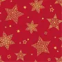 Papstar 88169 raudonos popierinės servetėlės, 2 sluoksnių, 33 x 33 cm, 100 vienetų, FSC sertifikuotos, vienkartinės