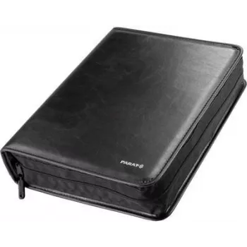 PARAT CLASSIC įrankių dėklas 5650040061 juodas dirbtinės odos su aliuminio rėmu, 2 įrankių lentos, 20 kg apkrova