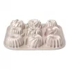 Patisse PAT-04521 Nelipanti anglinio plieno mini Bundt keptuvių rinkinys, 6 vnt., juodos spalvos