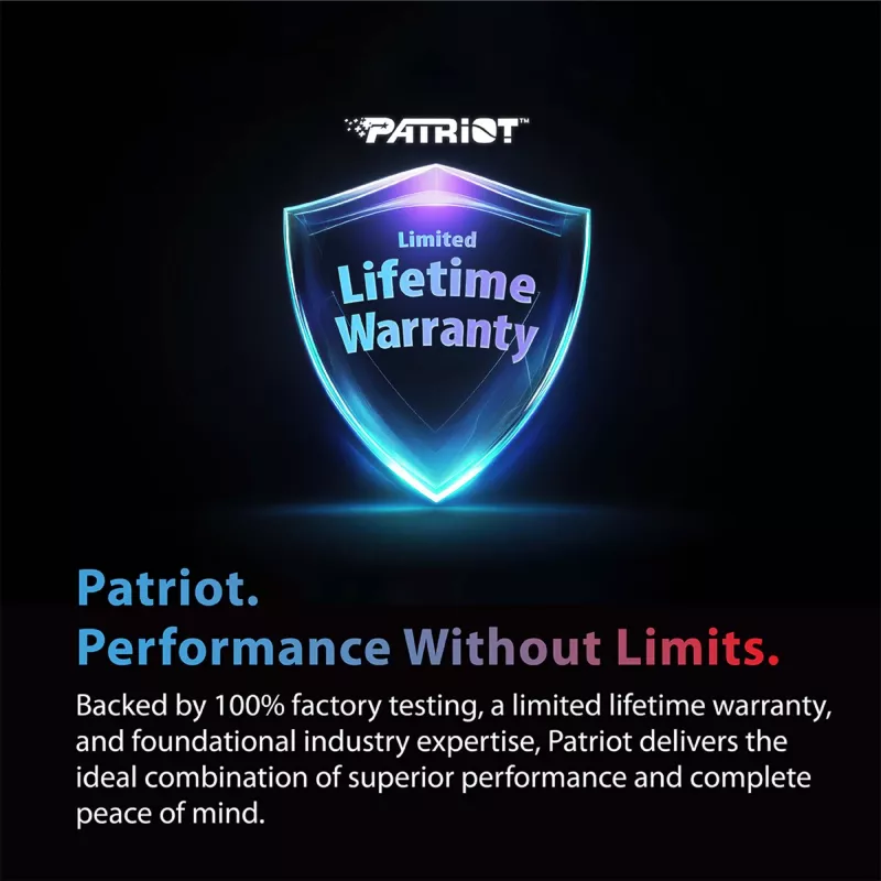 Patriot Memory Viper Venom Non-RGB DDR5 16GB (2x8GB) 6000MHz CL38 AMD EXPO stalinio kompiuterio atmintis