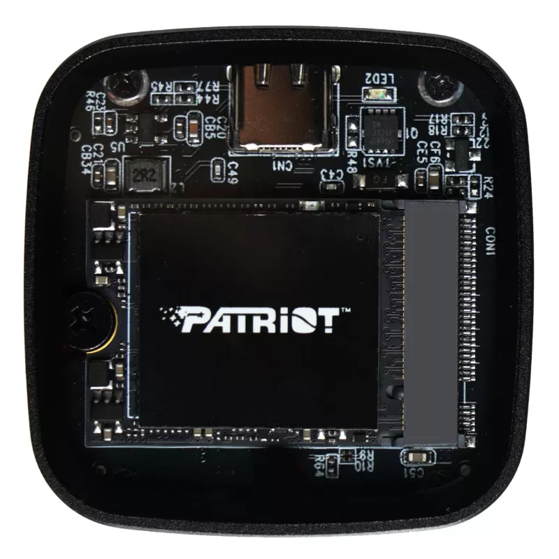 Patriot PDP31 2TB USB 3.2 Gen 2 Type-C nešiojamasis SSD - juoda/raudona