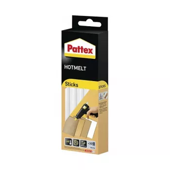 Pattex Hot Glue Sticks Hot Supermatic, 9H PTK6, 6 x 200 mm, 11 mm skersmuo, skaidrūs