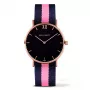 PAUL HEWITT Sailor Line Unisex Quartz Watch 39mm Stainless Steel Black Perlon Strap PHSARSTBNLP20