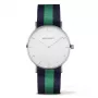 PAUL HEWITT Sailor Line Unisex Quartz Watch 39mm White Dial Green/White Nylon Strap PH-SASSTWNG20