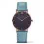 PAUL HEWITT Unisex Sailor Line Quartz Watch 39mm Rose Gold Stainless Steel Mesh PH-SA-RSTB23M