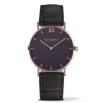 Paul Hewitt Unisex Watch PH-SA-RSTB15M 39mm Rose Gold Stainless Steel Mesh