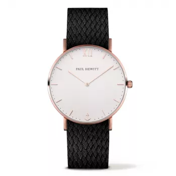 Paul Hewitt Unisex Watch PH-SA-RSTW21M 39mm Rose Gold Stainless Steel Mesh