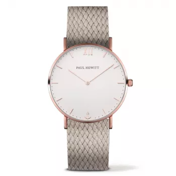 Paul Hewitt Unisex Watch PH-SA-RSTW25S 39mm Rose Gold Stainless Steel Mesh