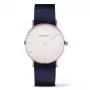 PAUL HEWITT Unisex Watch PH-SARSTWN20S 39mm Stainless Steel Mesh Two-Tone Silver Rose Gold