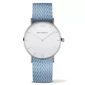 PAUL HEWITT Unisex Watch Sailor Line 39mm Stainless Steel Mesh Silver PH-SA-SSTW26S
