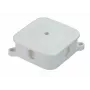 PAWBOL A.0016 Paviršinė jungiamoji dėžutė P-2, tuščia, IP44, balta