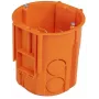 PAWBOL A.0080 Gilioji jungiamoji dėžutė 80 mm su varžtais, balta