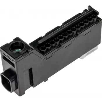 PAWBOL E.4136C Bezsraigtinė gnybtų juosta LZB, 6 polių, 2,5 mm², 450 V, 24 A, juoda