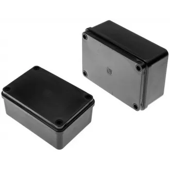 PAWBOL S-BOX 216C hermetiška jungiamoji dėžutė 120x80x50 mm IP65 be halogenų juoda