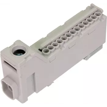 PAWBOL Besraigtė gnybtų juosta LZB E.4136SZ pilka (12 polių, 450V, 24A)